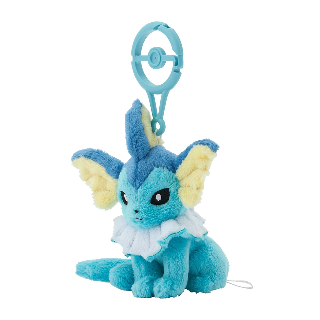 Vaporeon Carabiner Mascot Plush – Official Pokémon Center Japan