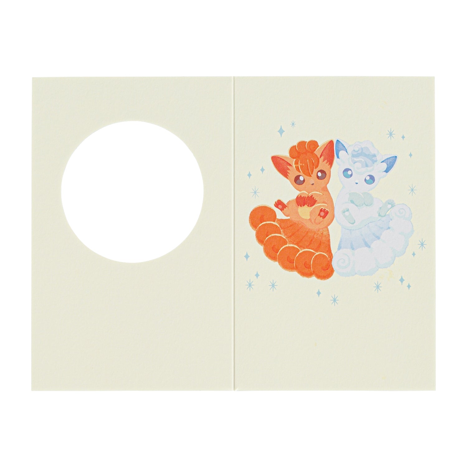 Mini Card Gratitude Nitamono Vulpix & Alolan Vulpix