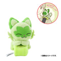 Nyaoha plush toy from Japan, cute Pokemon character with pink hair