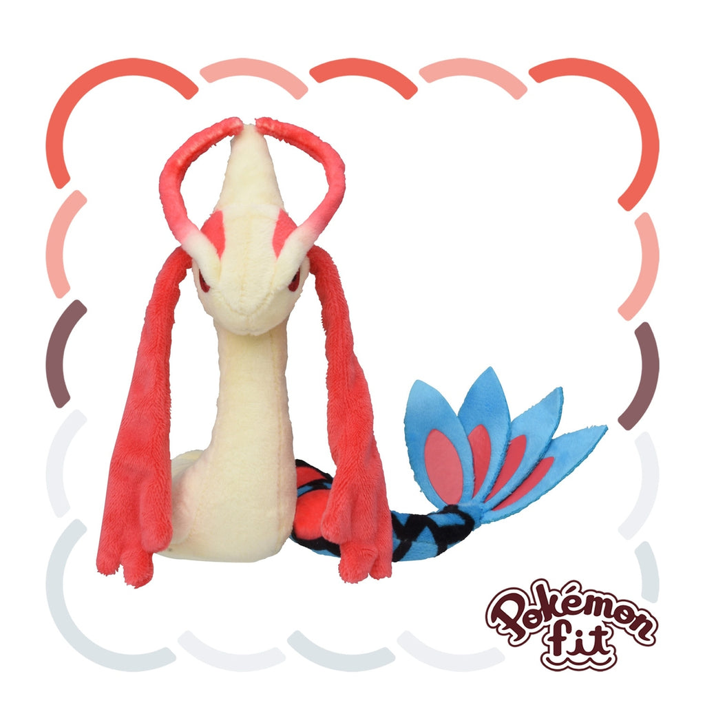 Milotic #350 Pokémon fit Official Plush | Pokémon Center Japan