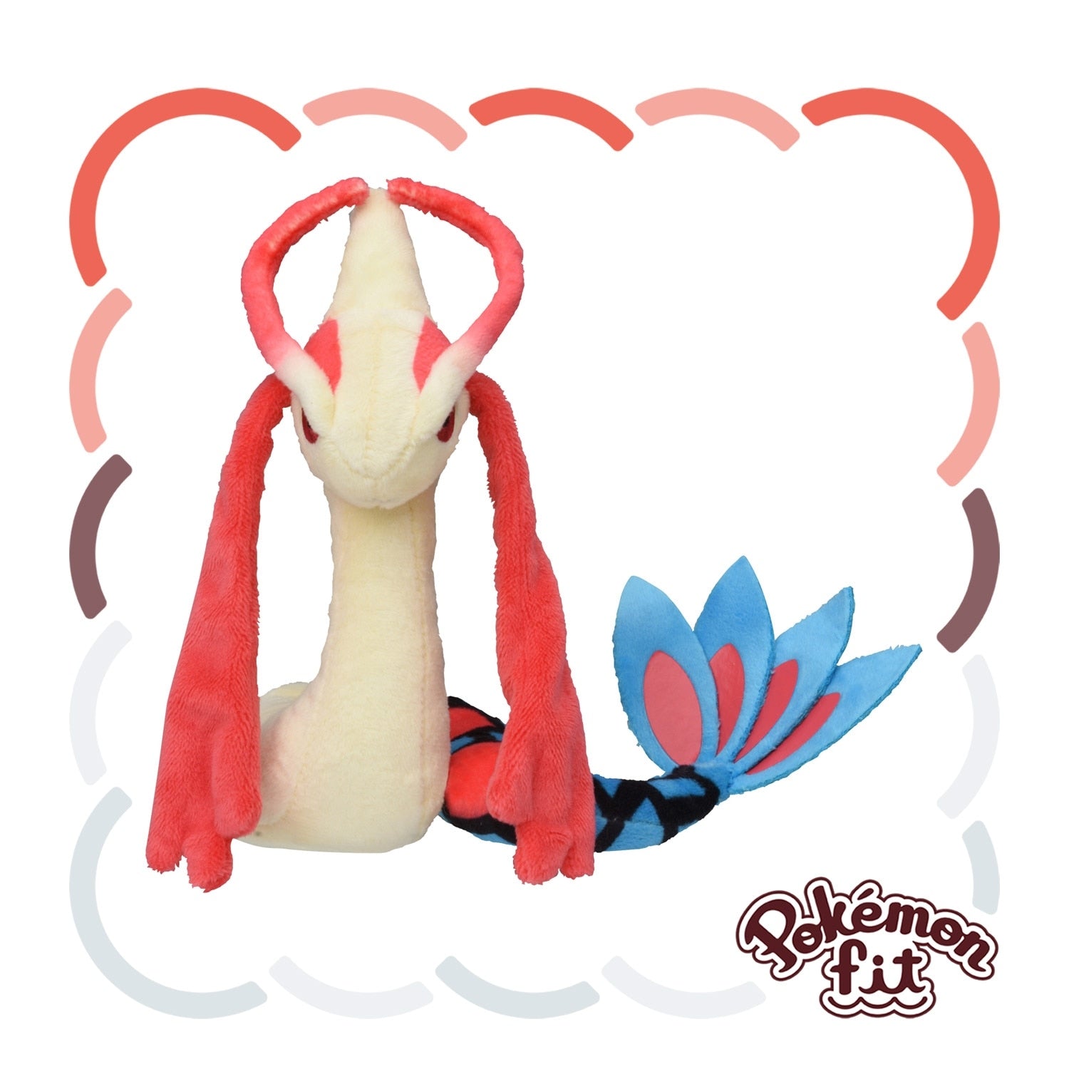 Milotic #350 Pokémon fit Official Plush | Pokémon Center Japan