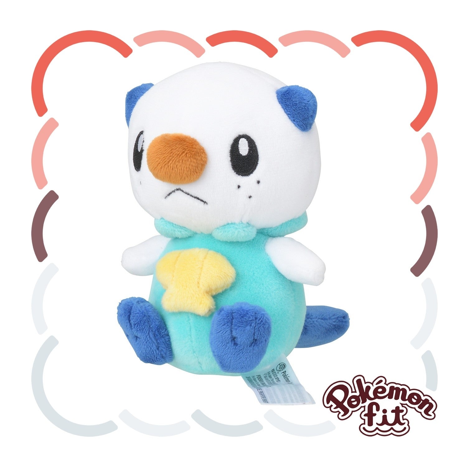 Oshawott #501 Pokémon Fit Plush | Official Pokémon Center Japan