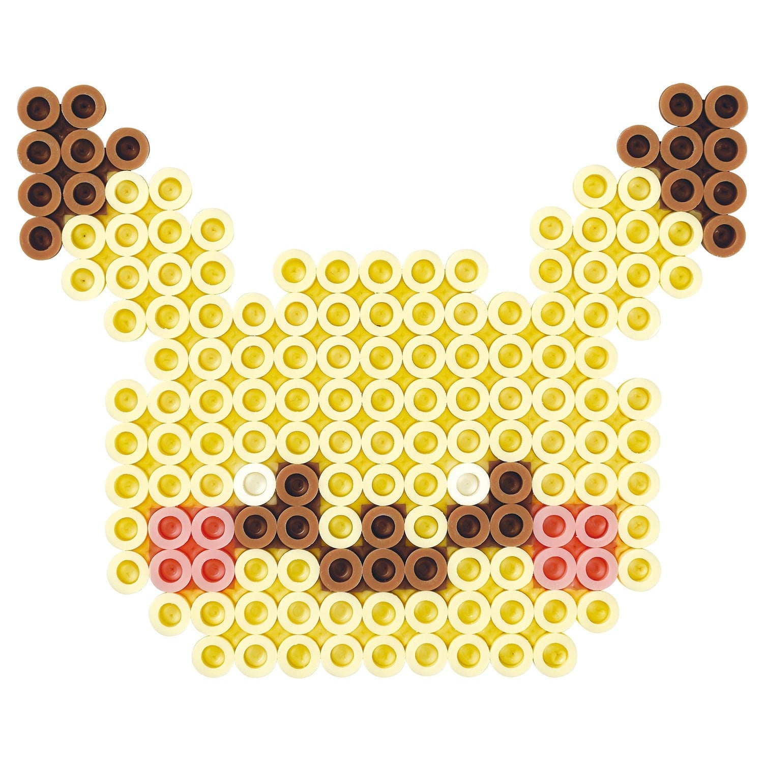 Perler Beads Pokemon Pikachu figure, detailed design from Japan