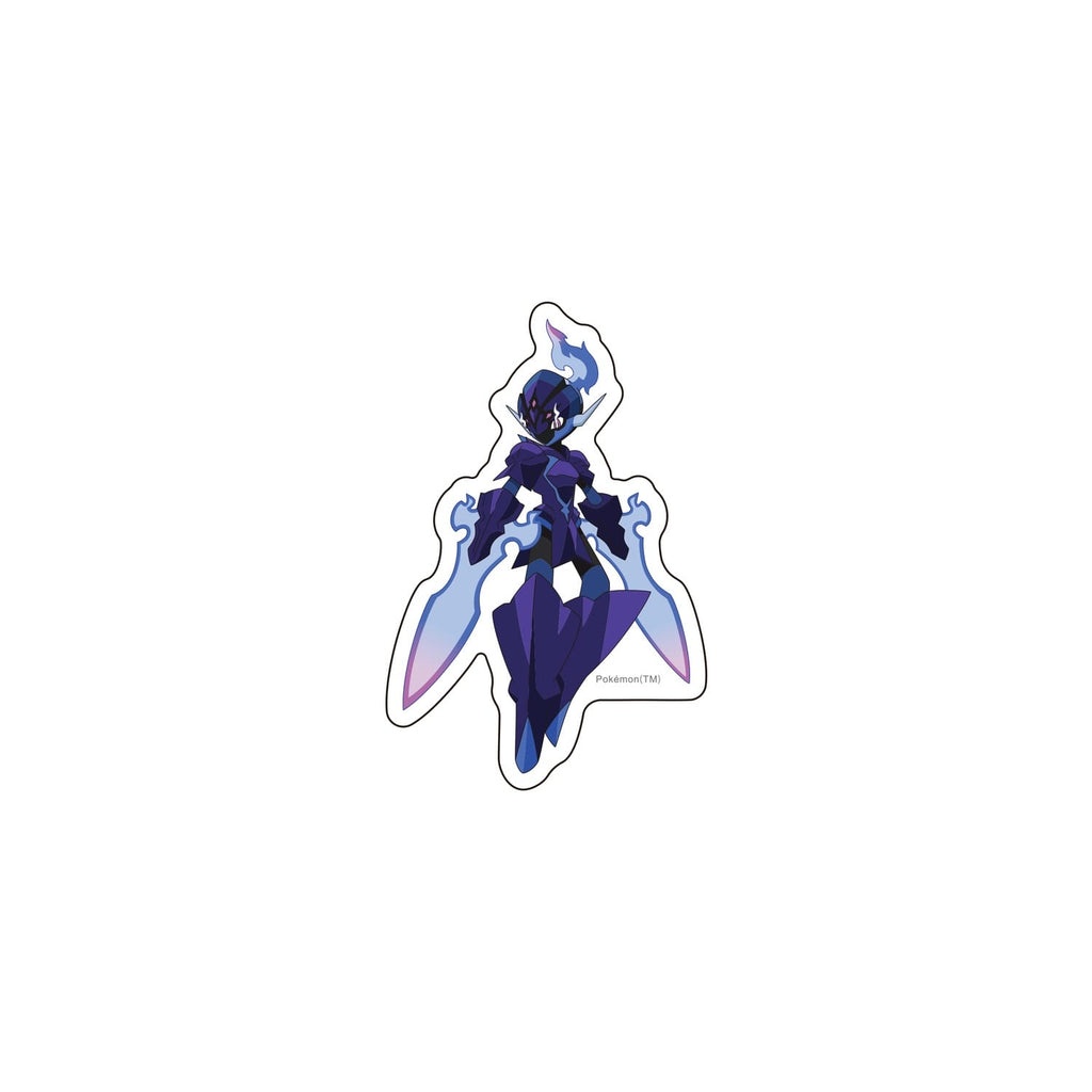 Official Pokemon Center Japan Sticker Sawblaze, collectible item with Fire/Ghost-type Pokemon