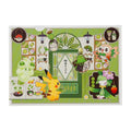 A4 clear file Cafe Chadesu