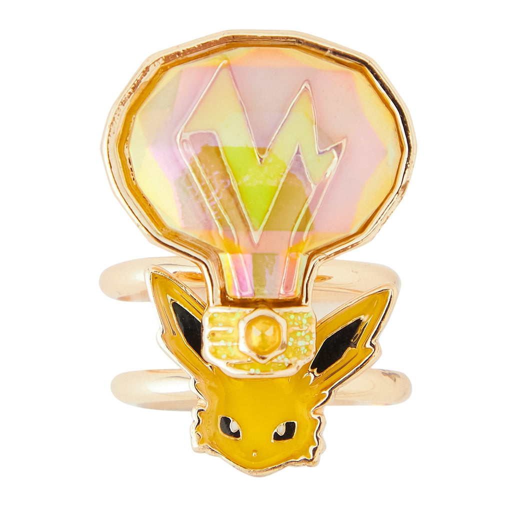 Pokémon Electric Terrace Thunders ring from Japan, detailed view