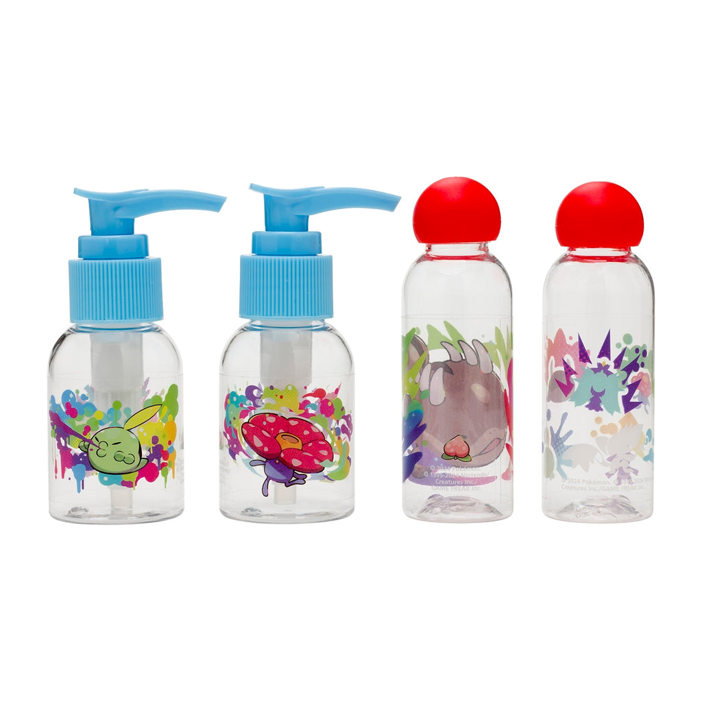 Clear pouch & travel bottle set Moudoku Kiken