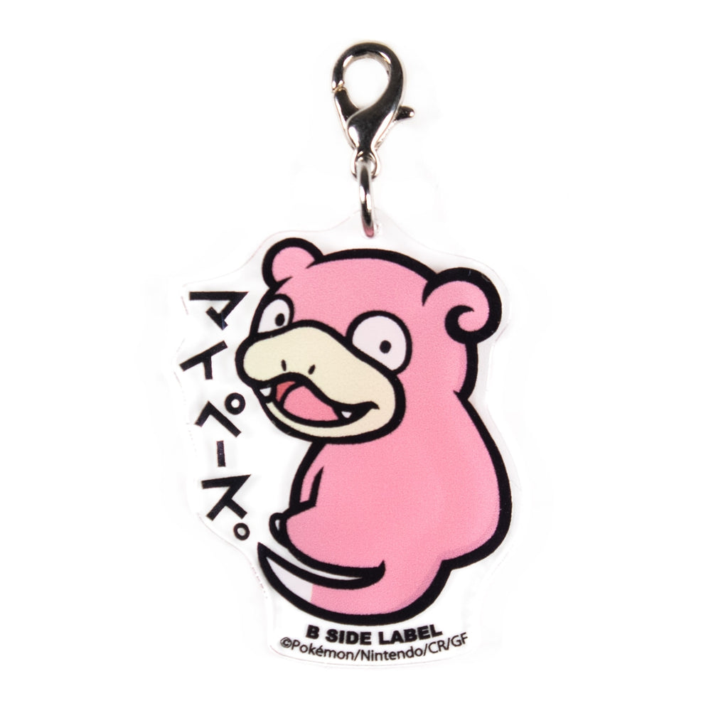 Slowpoke Pokemon Charm from Japan, featuring a cute Water/Psychic-type Pokemon