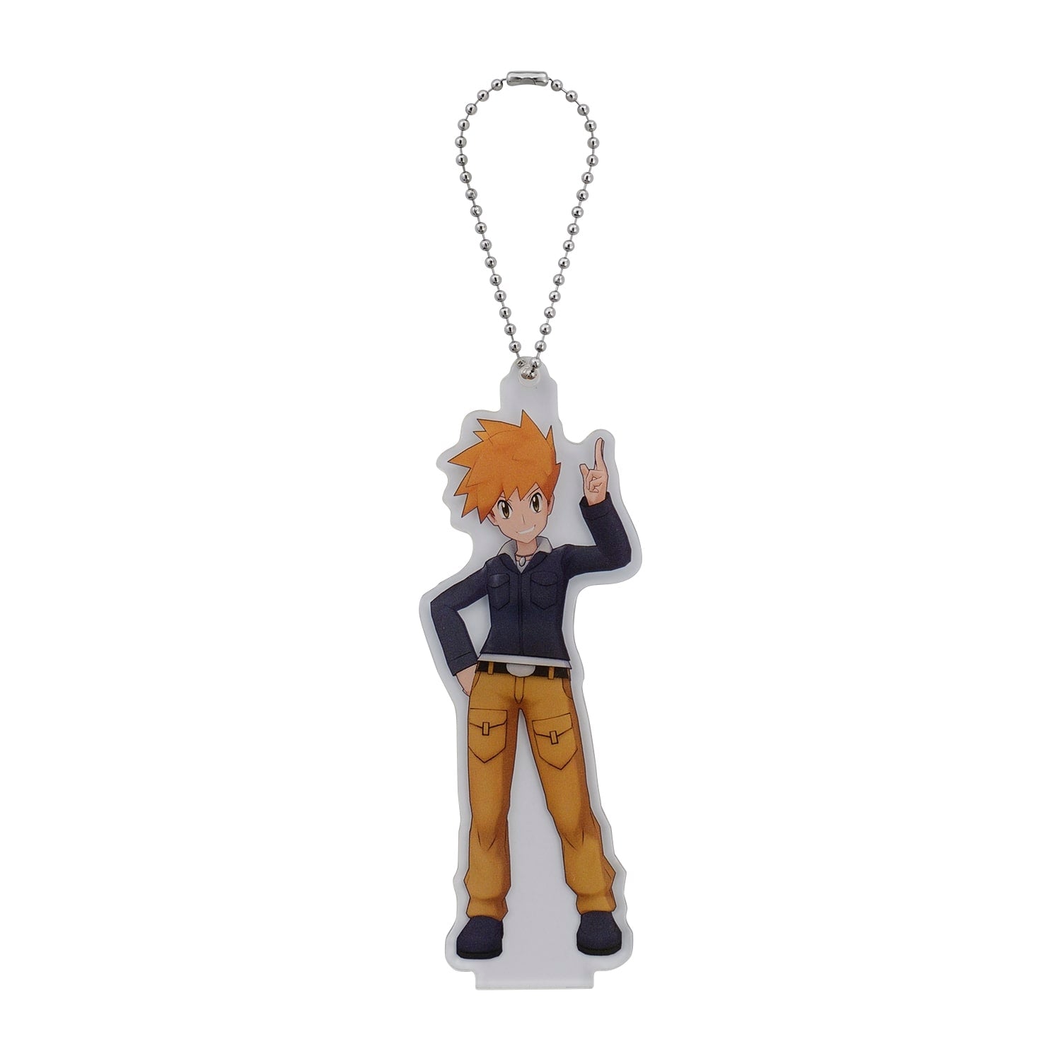 Pokemon Trainer Salon keychain with packaging and Japan sourcing information