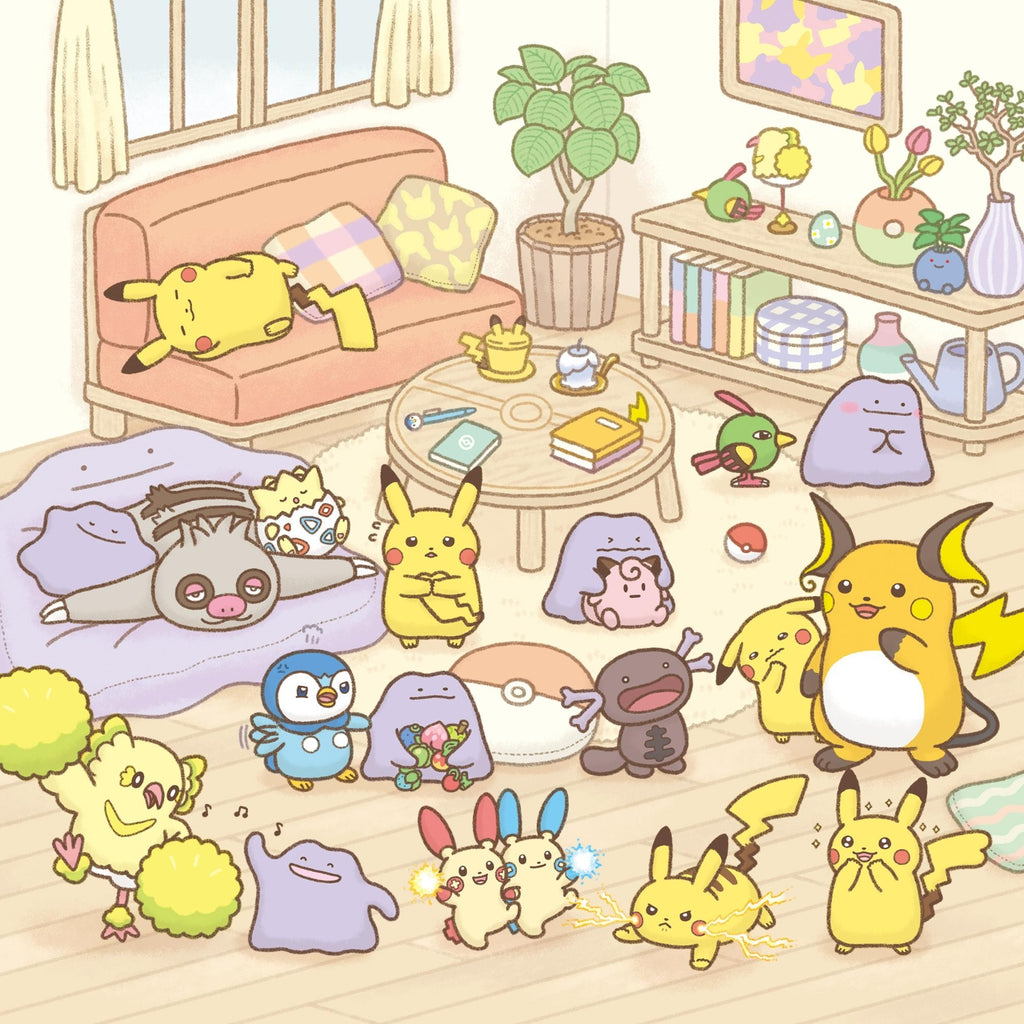 Pikachu Masking Tape from Japan, displaying 10 different colors and functional design