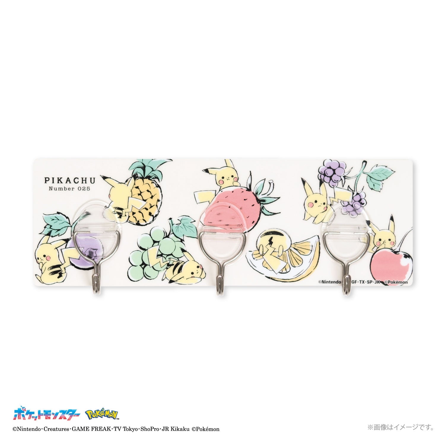Pokemon Seat Hook Fruit collector item from Japan, featuring detailed fruit design