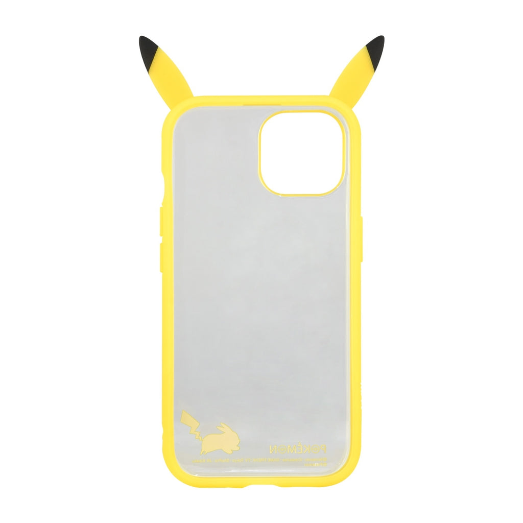 Frame IIIfit Clear iPhone15/14/13 compatible case Pikachu