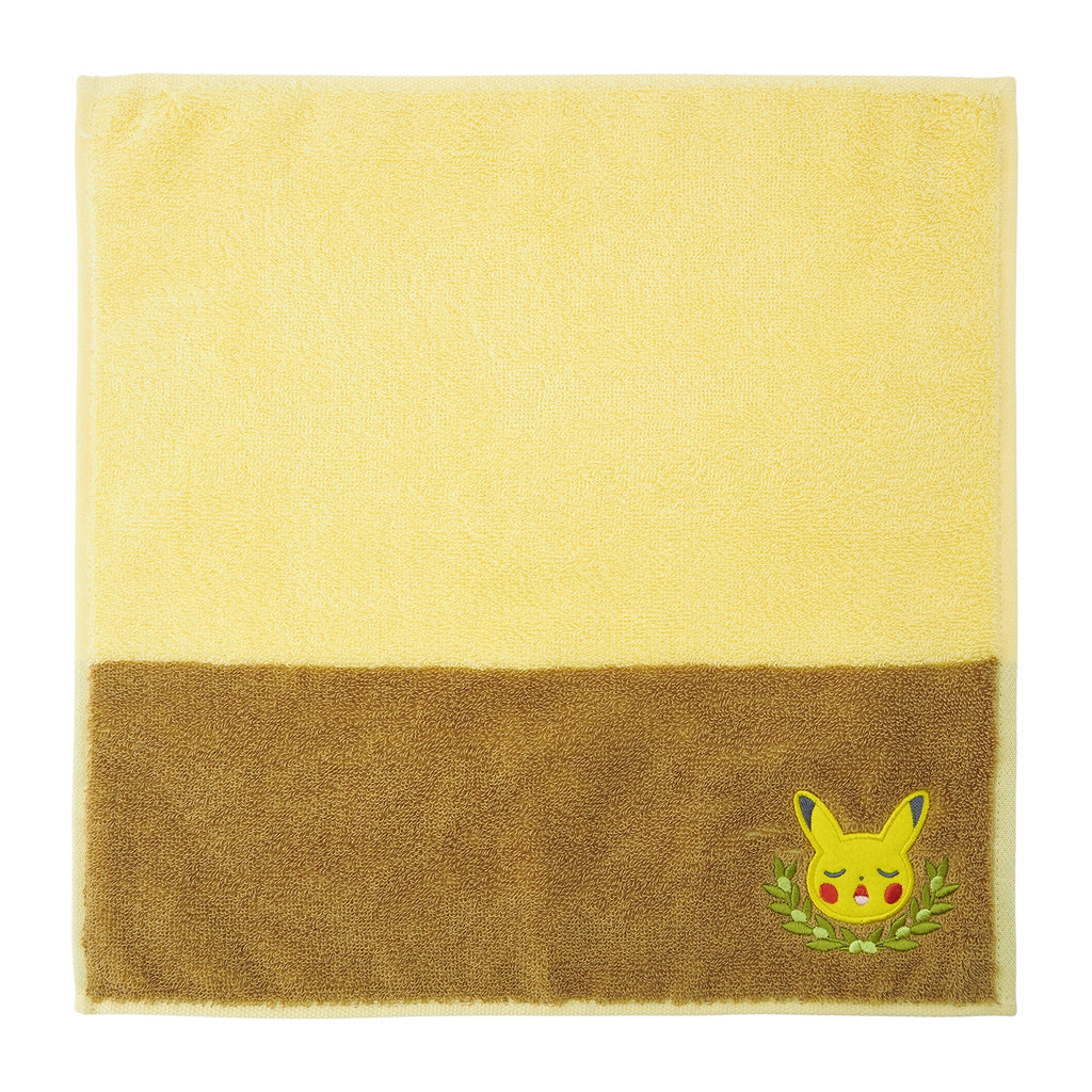 Pikachu guest towel with colorful design from Japan