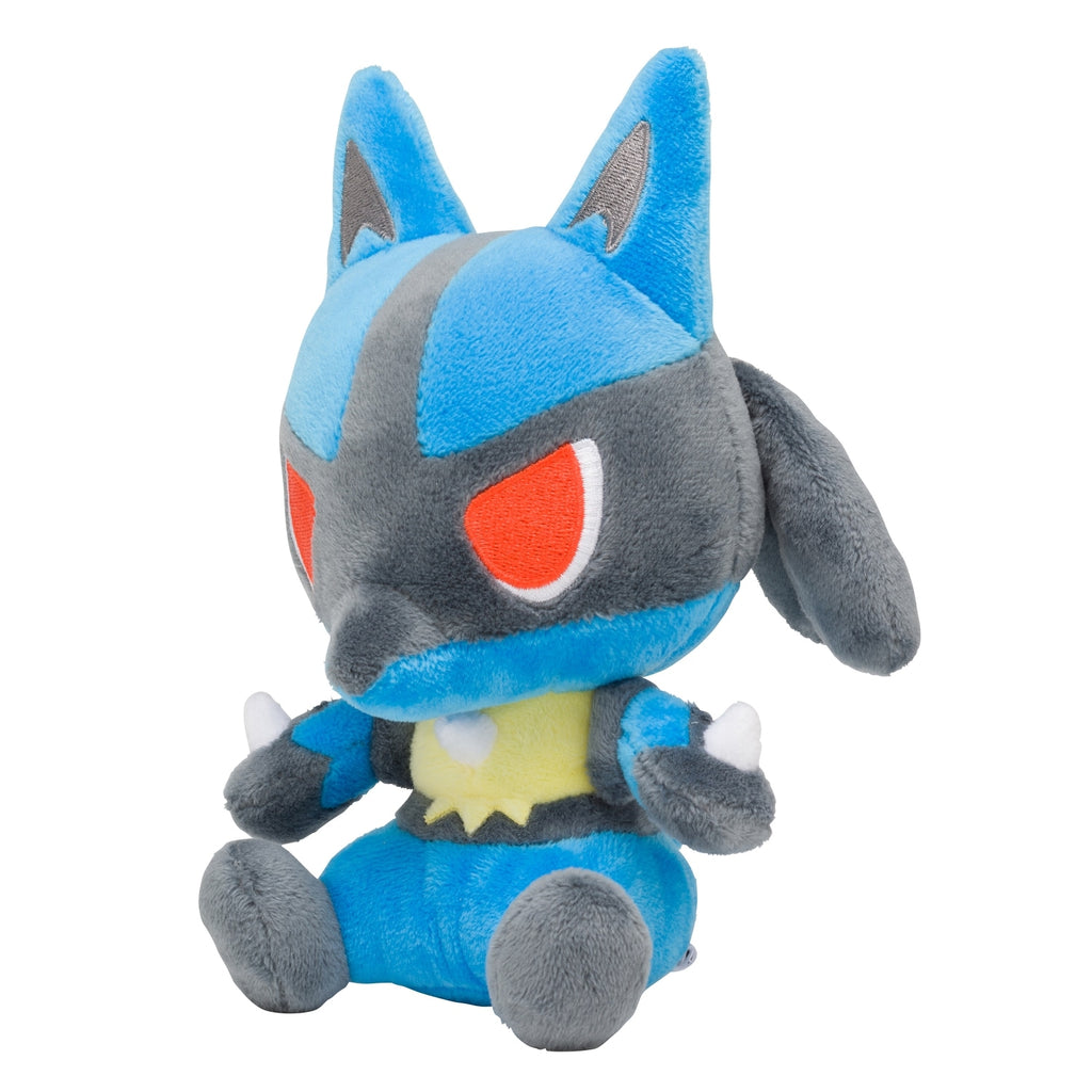 Pokemon Lucario doll with detailed muscles from Japan