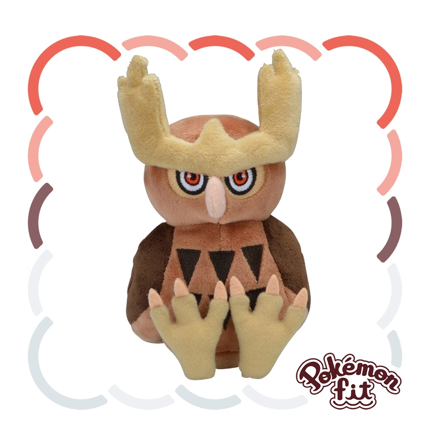 Noctowl #164 Pokémon fit Plush – Official Pokémon Center Japan