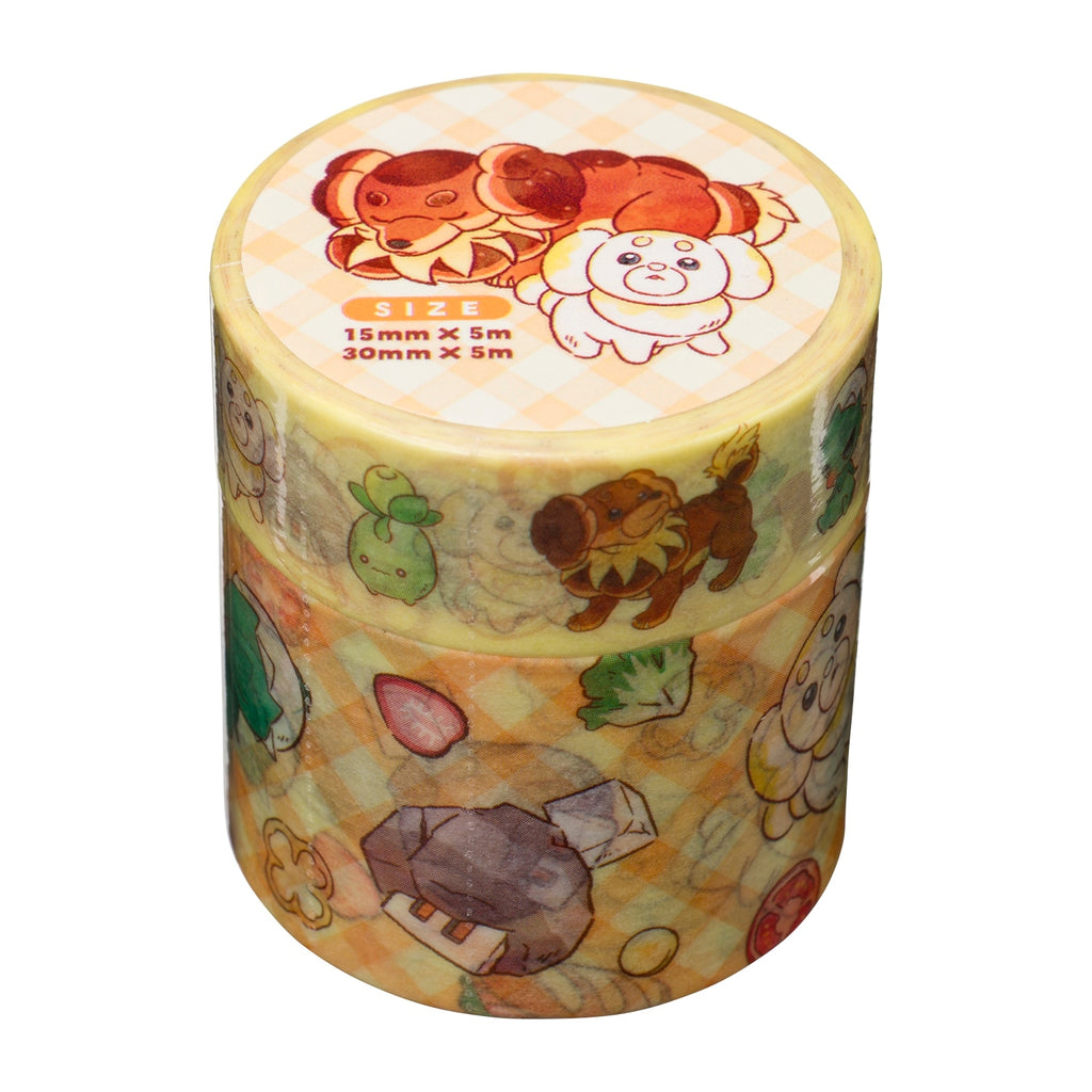 Masking tape set of 2 Paldea picnic