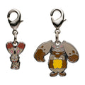 National Encyclopedia Metal Charm 659/660 from Japan, detailed metal charm with Pokemon character