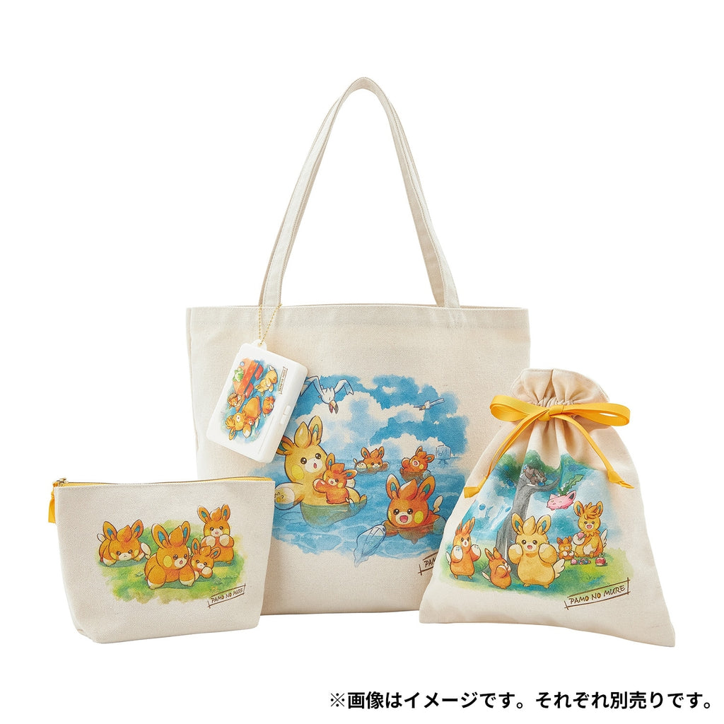 Canvas drawstring purse PAMO NO MURE