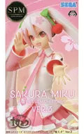Sakura Miku "Character Manager Vocal Series 01 Hatsune Miku" Super Premium Figure "Sakura Miku" Ver. 3