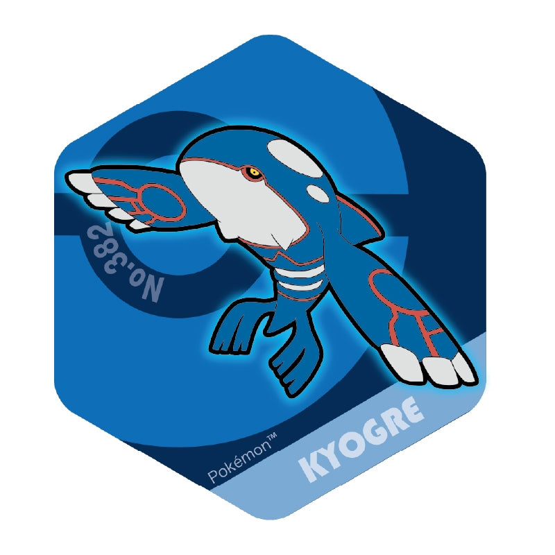 Honeycomb acrylic magnet BIGvol.4 Kyogre