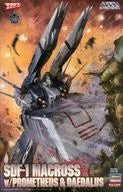 1/4000 SDF-1 Macross Strong Attack Type w / Prometheus & Daedalus "Super Dimension Fortress Macross" [65841]