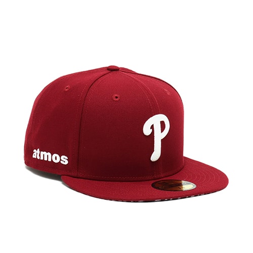 NEW ERA ATMOS 59FIFTY Phillies cap with animal undervisor design from Japan