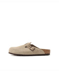 BIRKENSTOCK Boston LEVE Taupe Sneakers with taupe leather upper from Japan