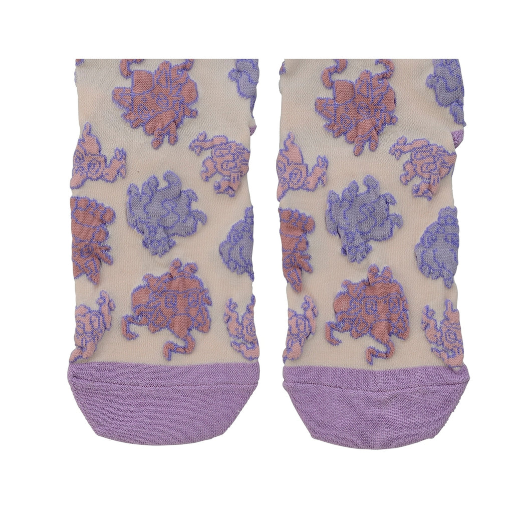 [Choice] Middle socks yonayonaGhost Jade Zoroa (23-25cm)