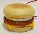 McDonald's Food Strap 2nd Morning Mac Ver. with sausage, egg, and muffin design from Japan
