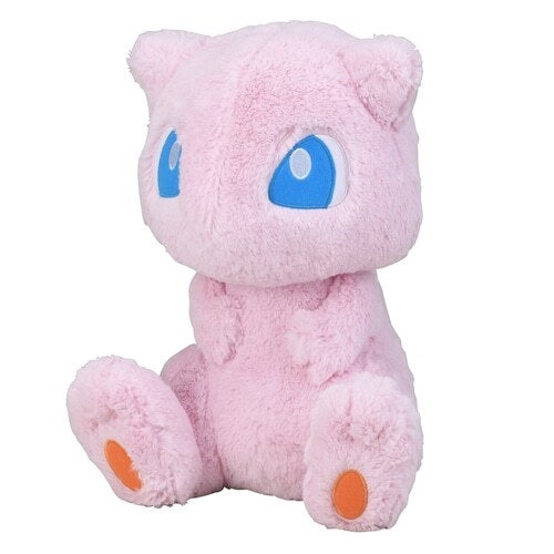 Authentic Pokemon Mew plush toy with soft texture from Japan