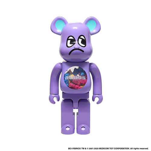 MEDICOM TOY BE@RBRICK atmos × BADMOOD 1000% figure from Japan with detailed design
