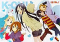 Everyone together (winter K-on club) B2 poster "K-on!"