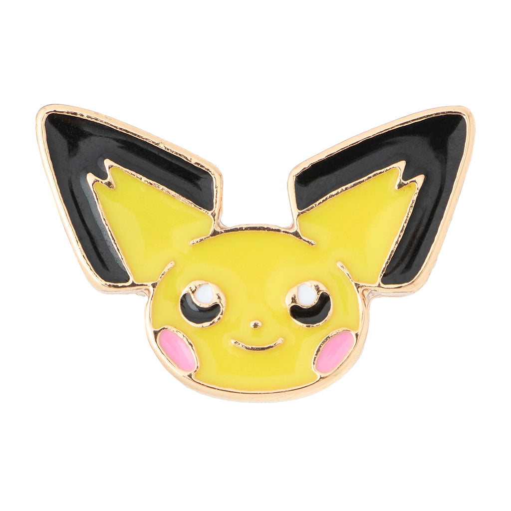 Pokémon Pichu earrings with cute face from Japan