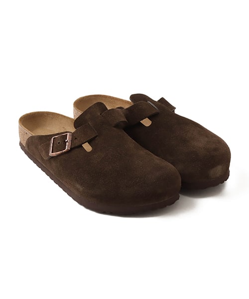 BIRKENSTOCK BOSTON LEVE MOCCA Sneakers with mocha color from Japan