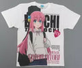 Hitotsu Goto full graphic T-shirt street fashion Ver. white XL size "Bocchi, Za Rokku!"
