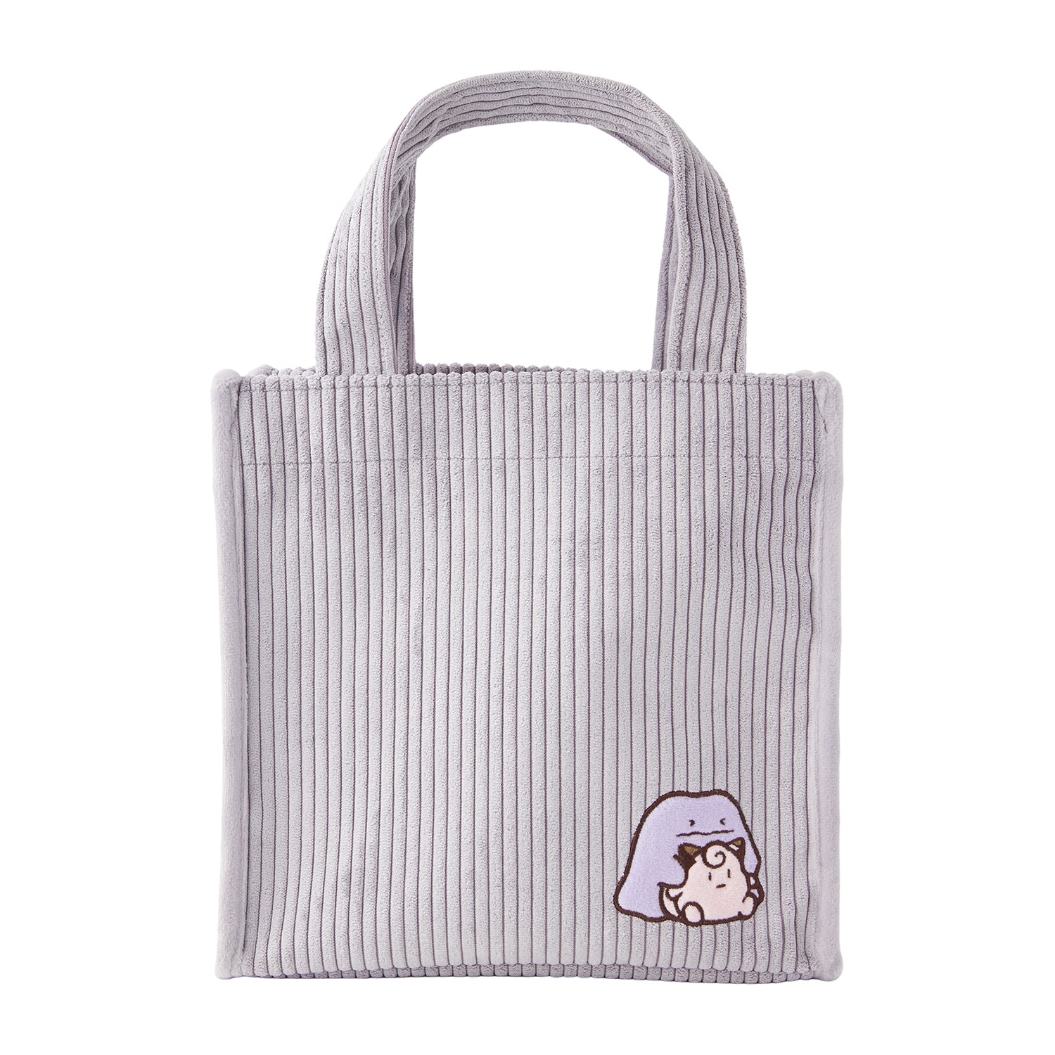 Tote bag with stuffed animal badge Ten Pocket Ten Colors Lonely Metamon