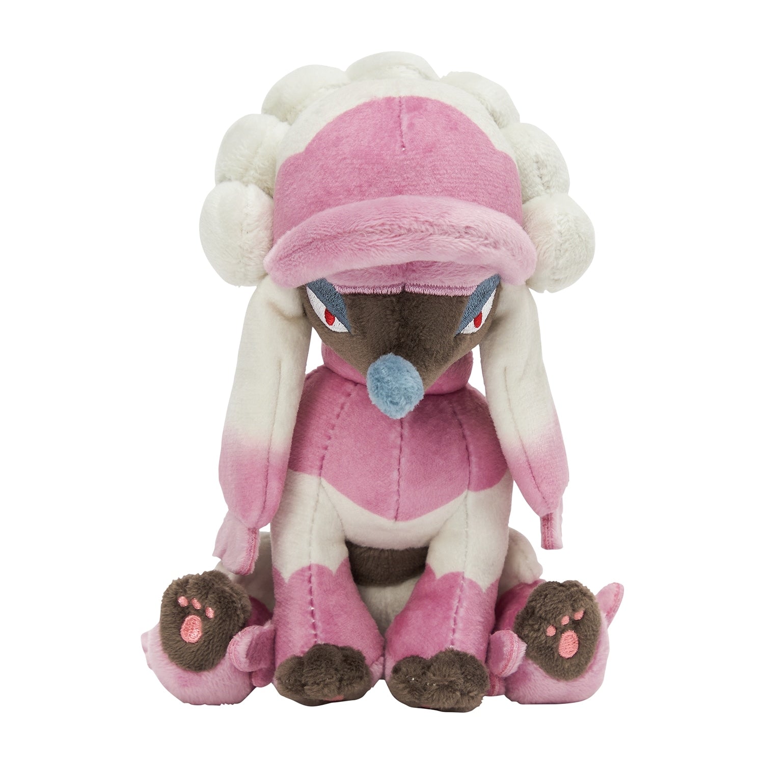 Authentic Japanese Pokémon Trimian plush, detailed ears and nose