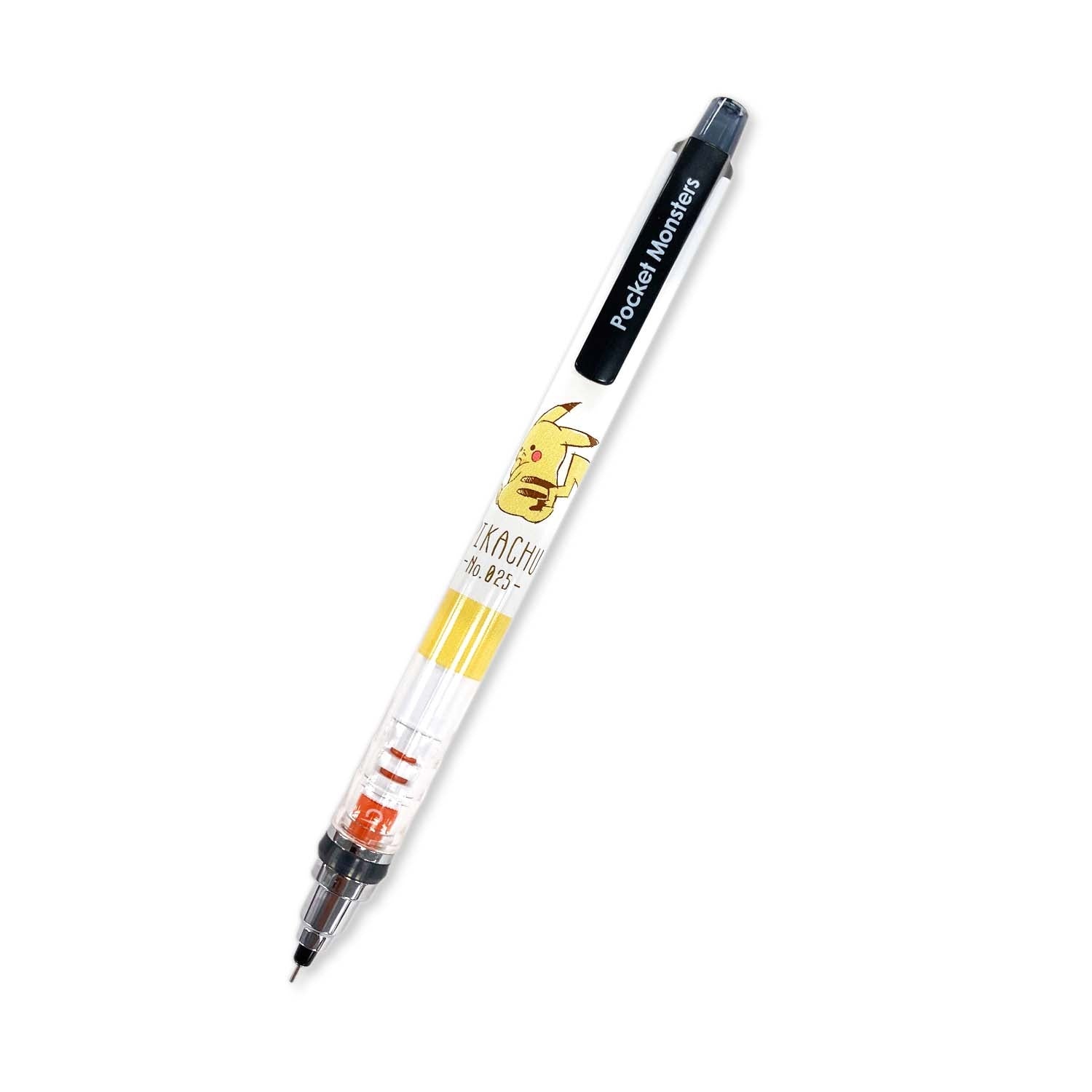 Kurtga Sharp 0.5MM Pikachu pen, official Pokemon Center Japan product with turning face, from Japan