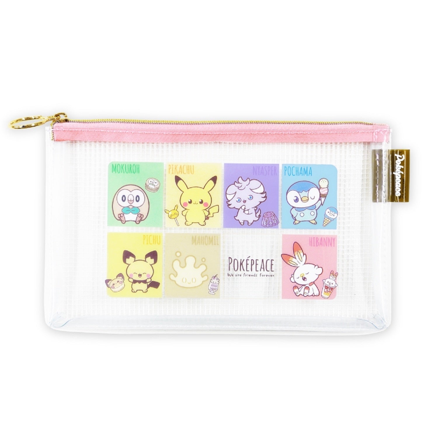 Pokemon PVC pen pouch PK pocket piece with authentic details from Japan