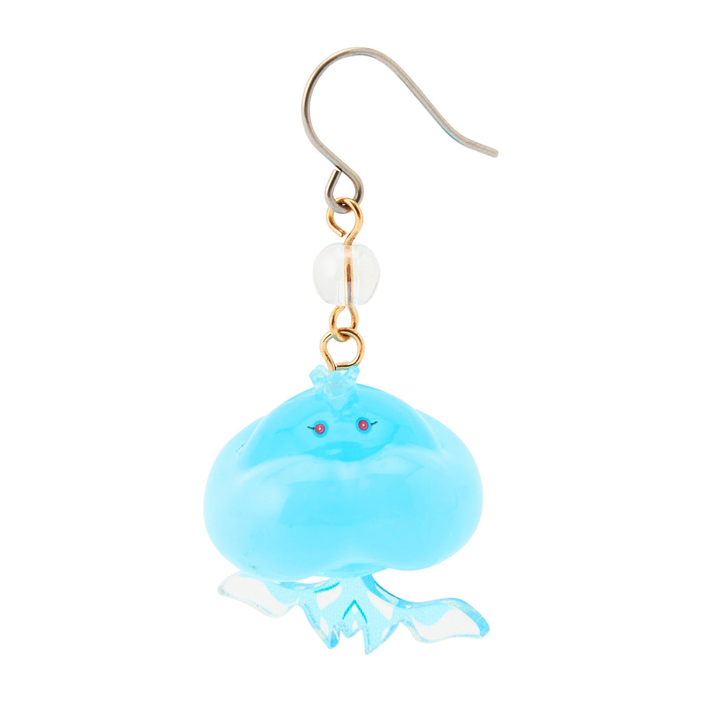 Authentic Pokémon earrings Brungel with shiny surface from Japan