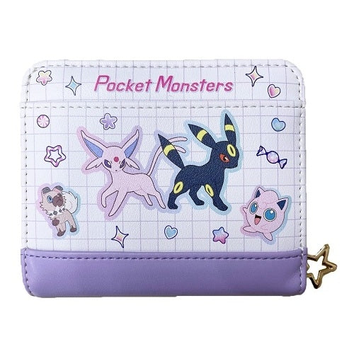 Round billfold Candy series PUR