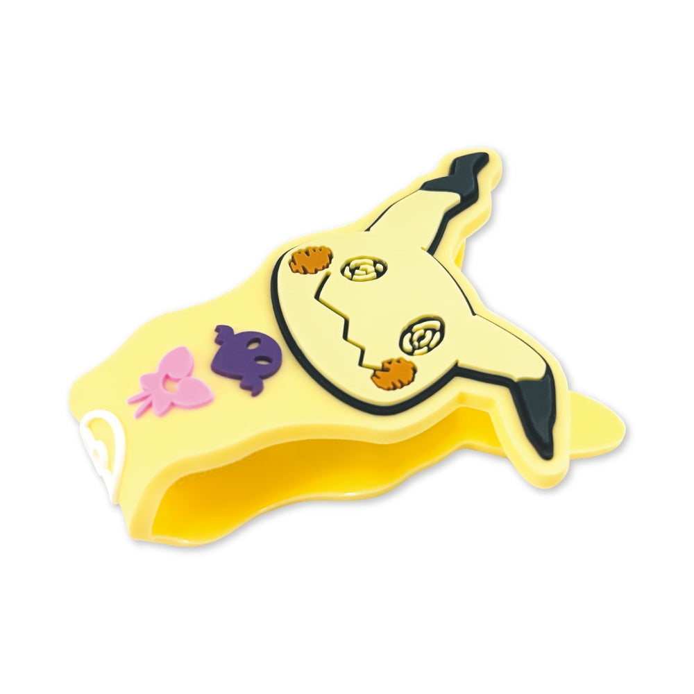 Cord clip L Pikachu & Mimikyu