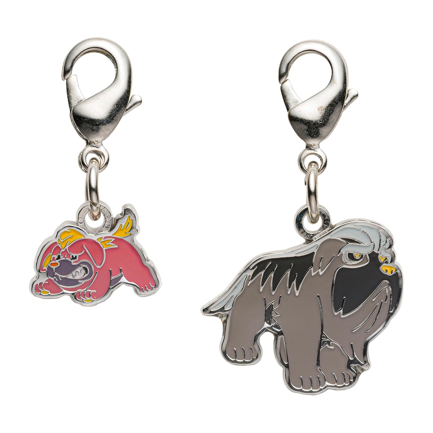 Pokemon Metal Charm 942/943 from Japan, detailed character design