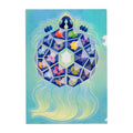 A4 Aurora Clear File Terrapagos