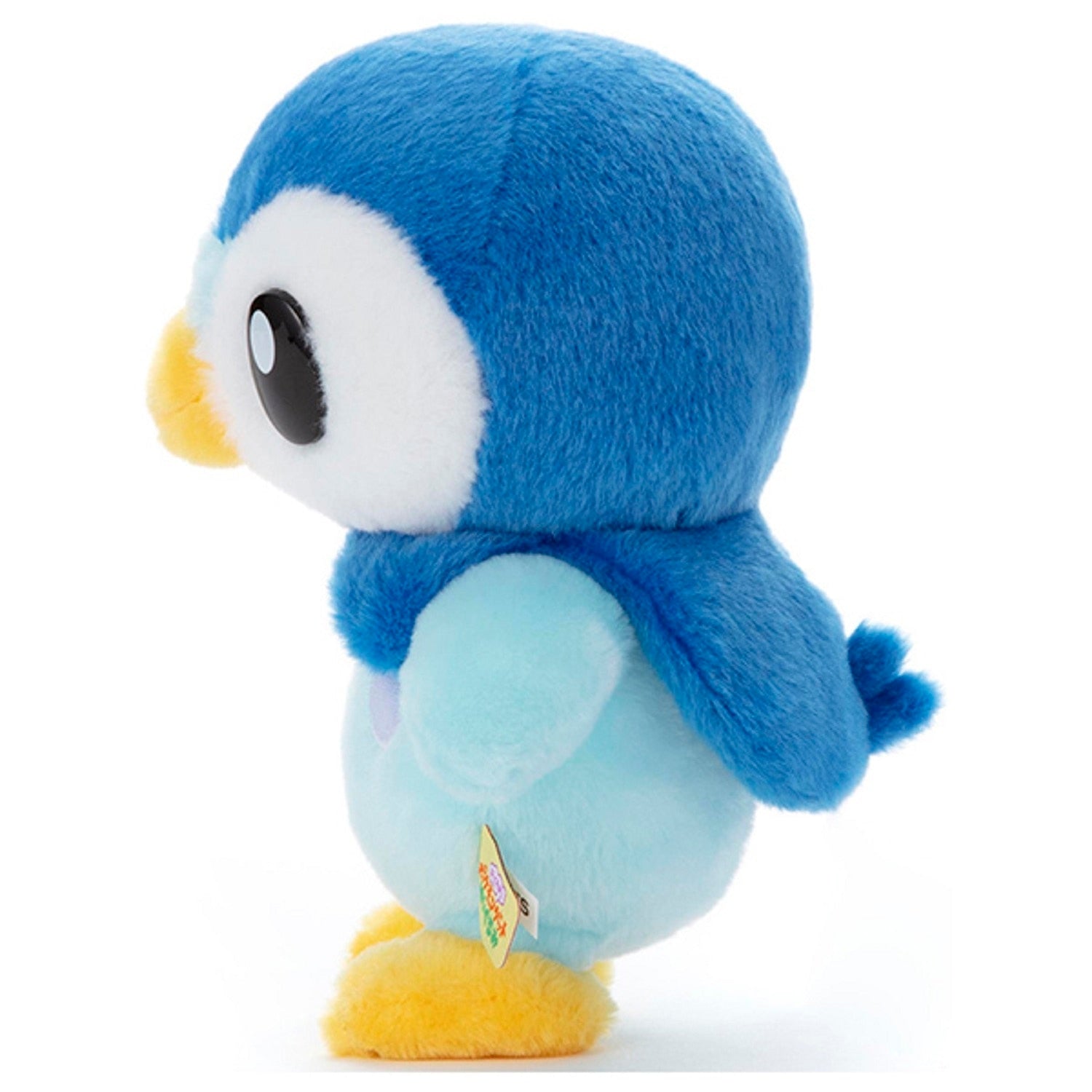 Authentic Pokemon Piplup plush toy with detailed wings from Japan
