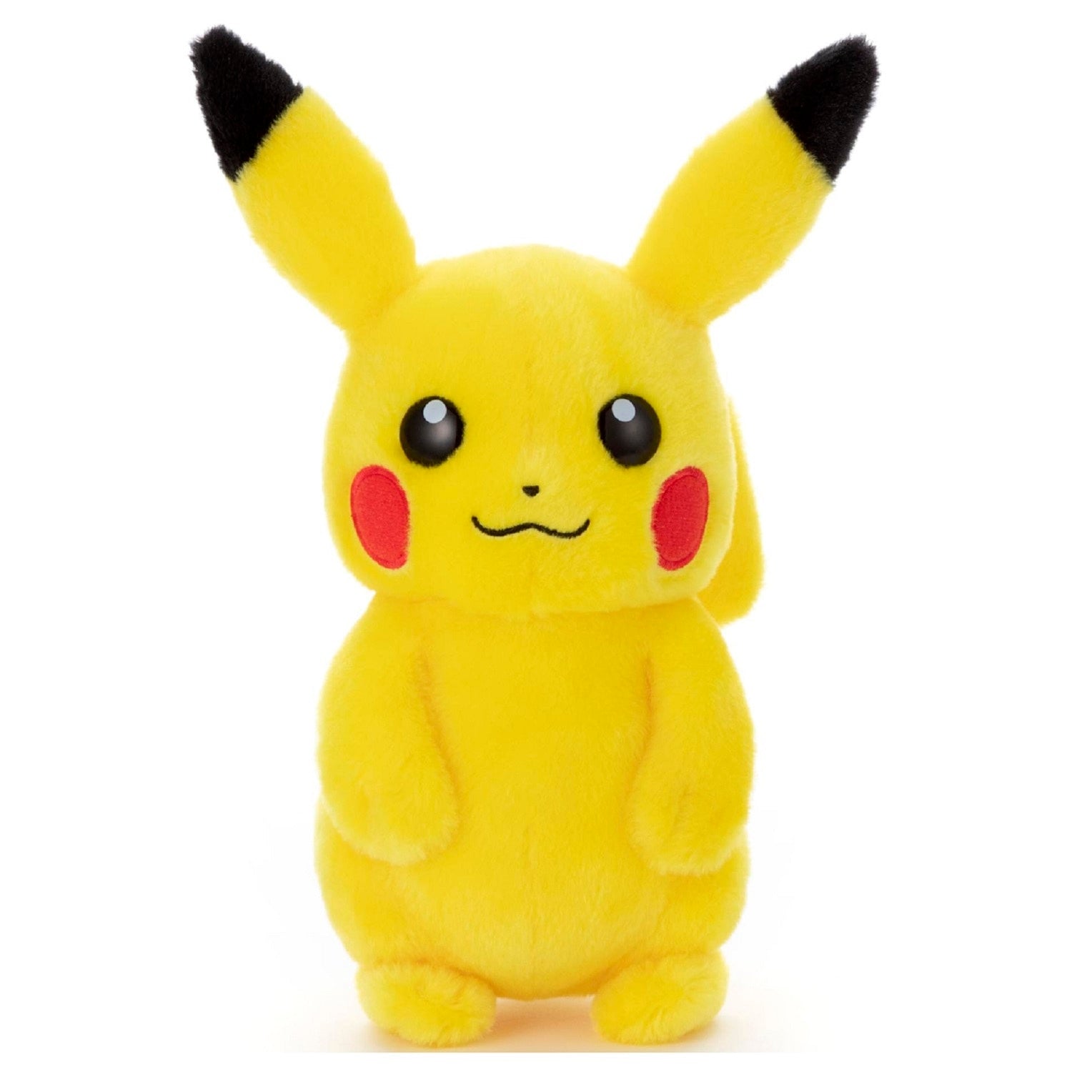 Pikachu Plush Toy with bright yellow fur from Japan