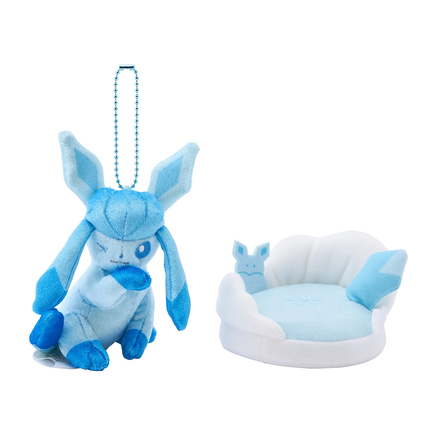 KADO Japan authentic Pokemon plushie, OTENKI TEAM Yukigakure Glaceon, limited edition