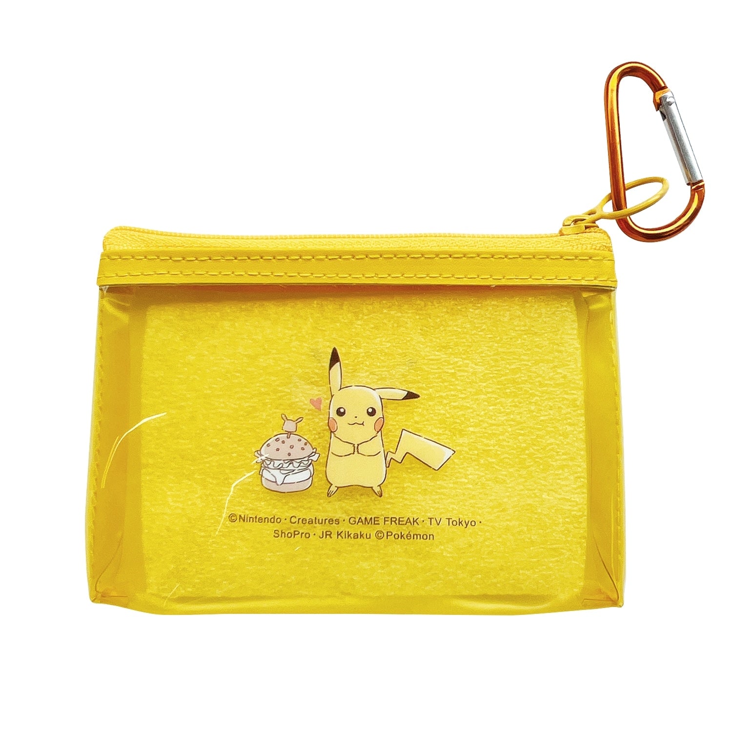 Mini pouch with carabiner/Pikachu
