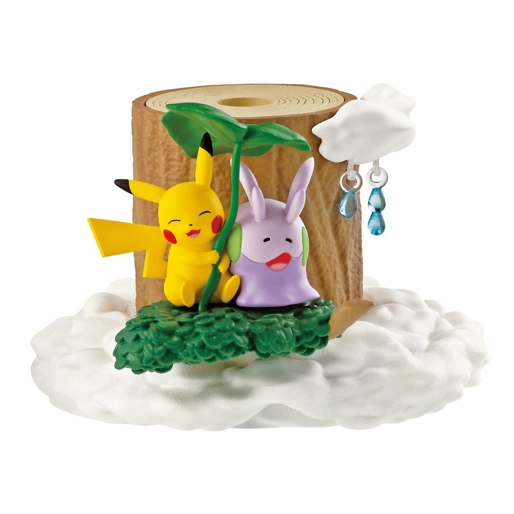 Authentic Pokemon Forest 7 Weather Tree BOX from Japan, with detailed forest scenery