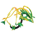 Mega Rayquaza figure from Japan, detailed wings and body
